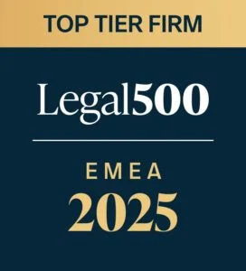 Legal 500 emea top tier firm 2025